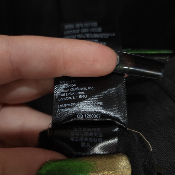 Free People Nocturne Parka Jacket Womens XS Black 100% Cotton Pockets Hooded - Picture 13 of 14